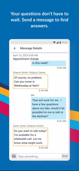 DaVita Care Connect Ekran Görüntüsü 3