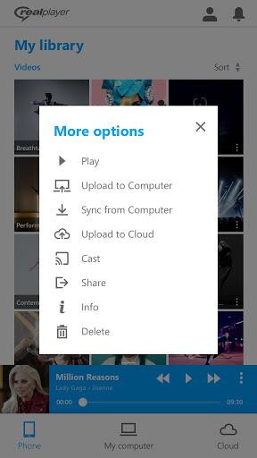RealPlayer Screenshot 3