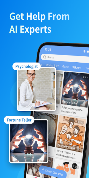 Hi.AI - Chat With AI Character Ảnh chụp màn hình 3
