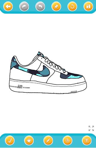 Schermata coloring sneakers 4