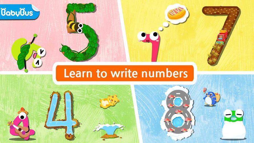 Baby Panda’s Numbers ဖန်သားပြင်ဓာတ်ပုံ 1