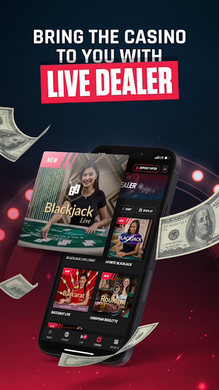 PointsBet NJ Online Casino スクリーンショット 3