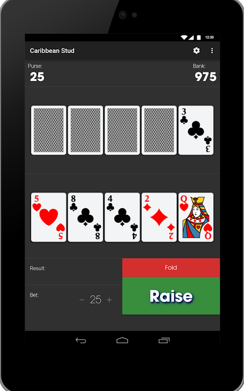 Caribbean Stud - Poker Style Card Game Tangkapan skrin 2