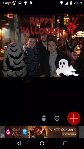 Halloween Photo stickers應用截圖第1張