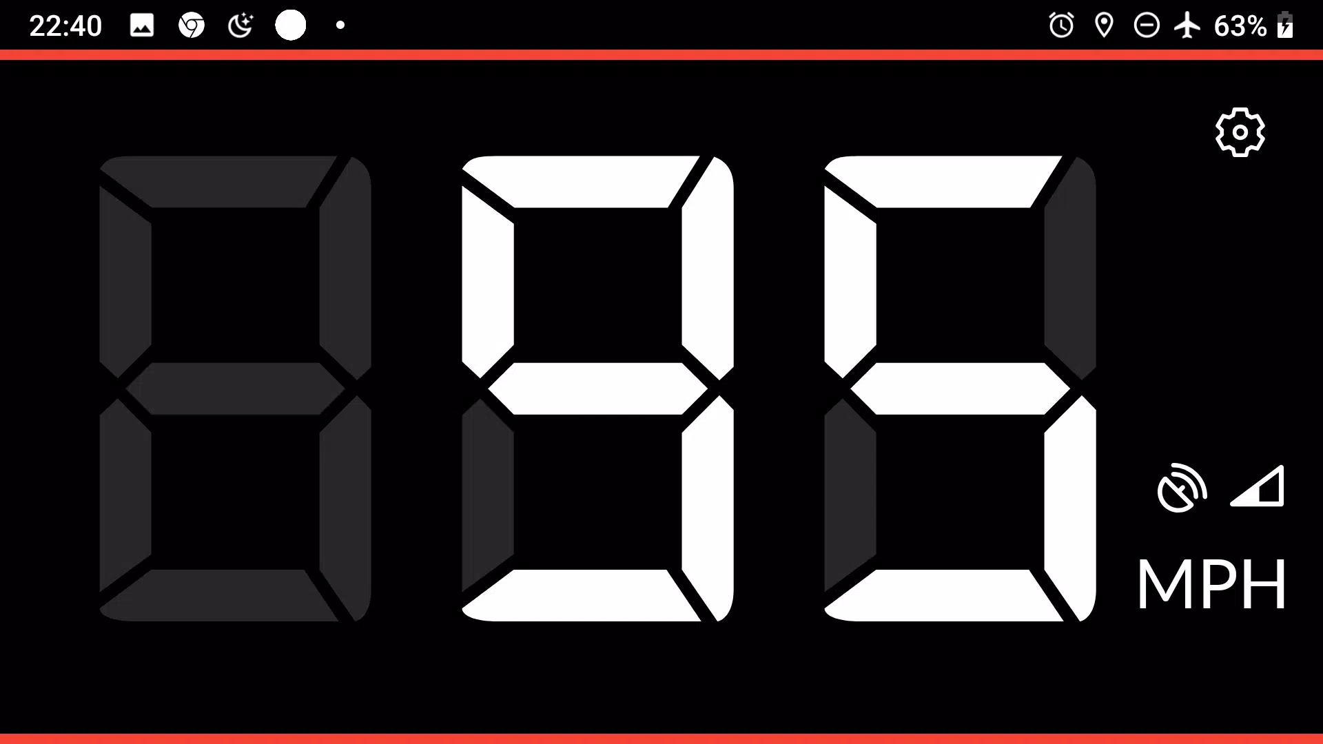 GPS Speedometer 스크린샷 2