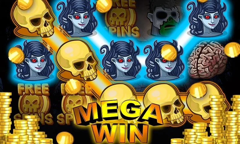 Vegas Clown Jackpot - Halloween Slot Machine Captura de pantalla 2