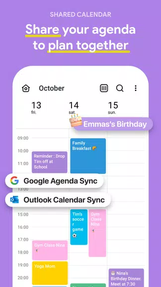 FamilyWall: Family Organizer Schermafbeelding 1