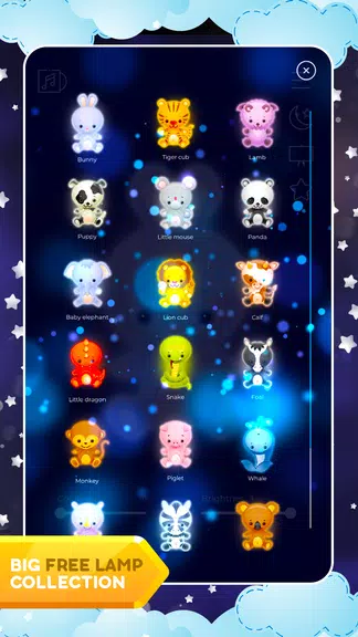 Baby night light - lullabies w スクリーンショット 2