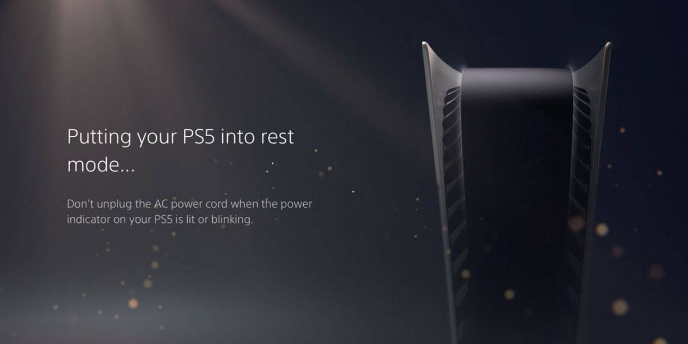 PlayStation rivela quanti giocatori disattivano la loro PS5 rispetto a metterlo in modalità di riposo