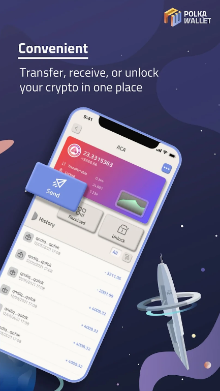 Polkawallet應用截圖第4張