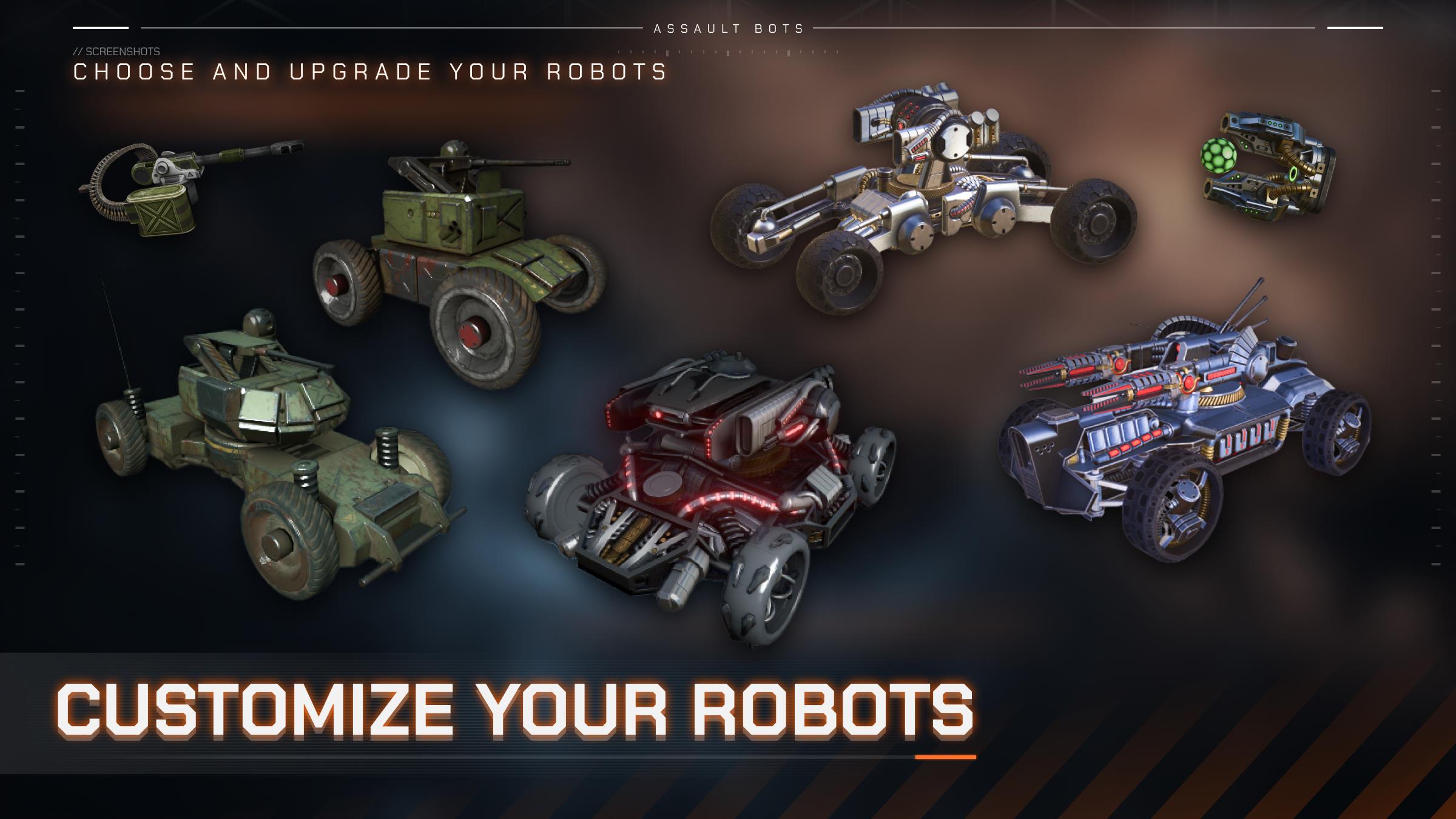 Assault Bots: Multiplayer ภาพหน้าจอ 2