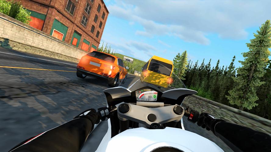 Traffic Moto Racing 2024 Скриншот 3