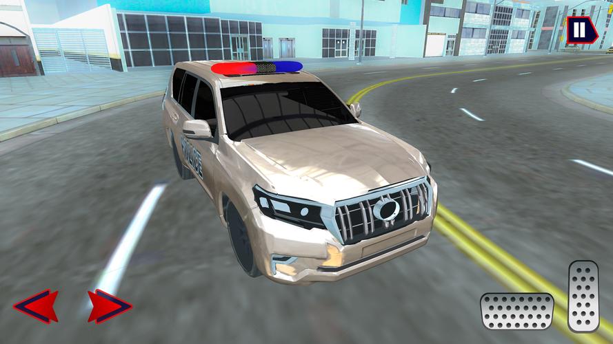 US Police Prado: City Car Captura de tela 2
