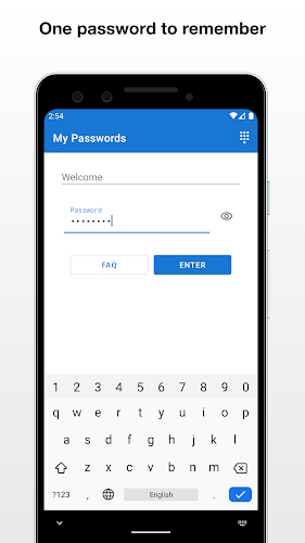 Schermata My Passwords Manager Mod 1