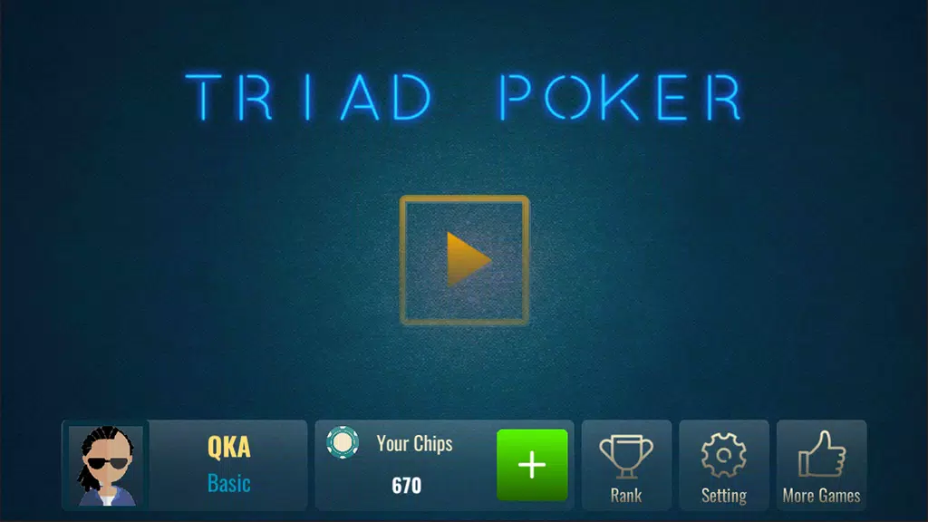 Lieng Offline - Triad Poker 3 স্ক্রিনশট 1
