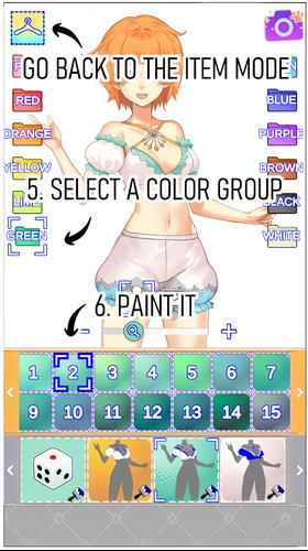 Veggie[CC] Character Creator ภาพหน้าจอ 2