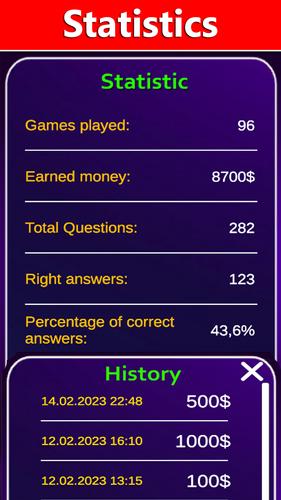 Millionaire - Quiz 2025 ภาพหน้าจอ 4