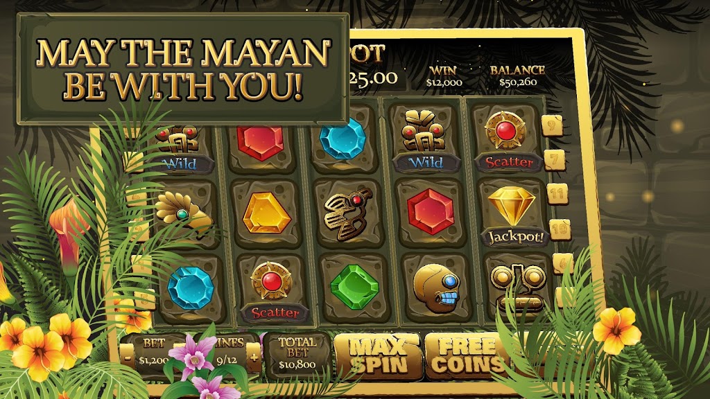 Mayan Ruins Slots應用截圖第2張