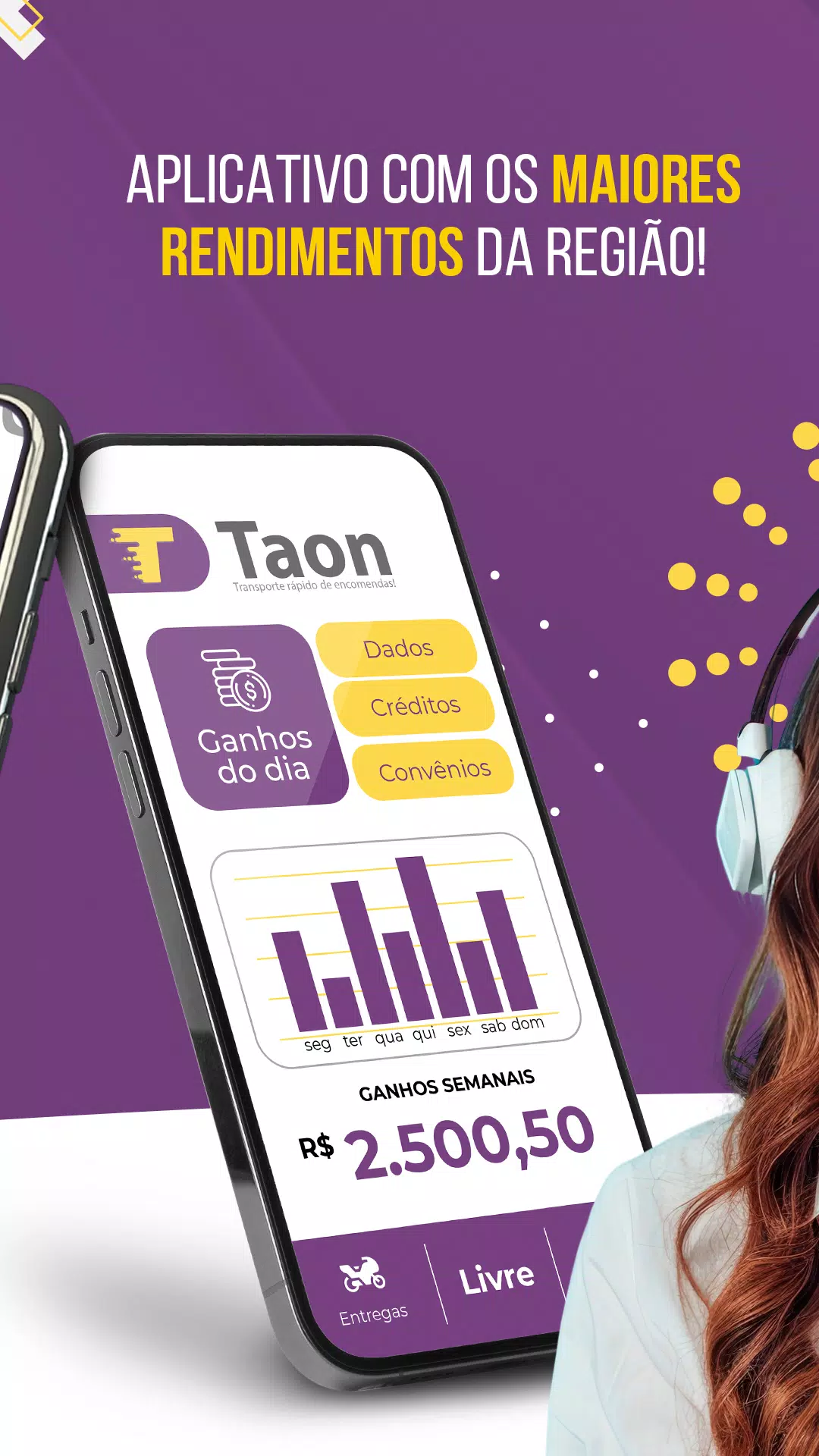 Taon Delivery para Entregador应用截图第4张