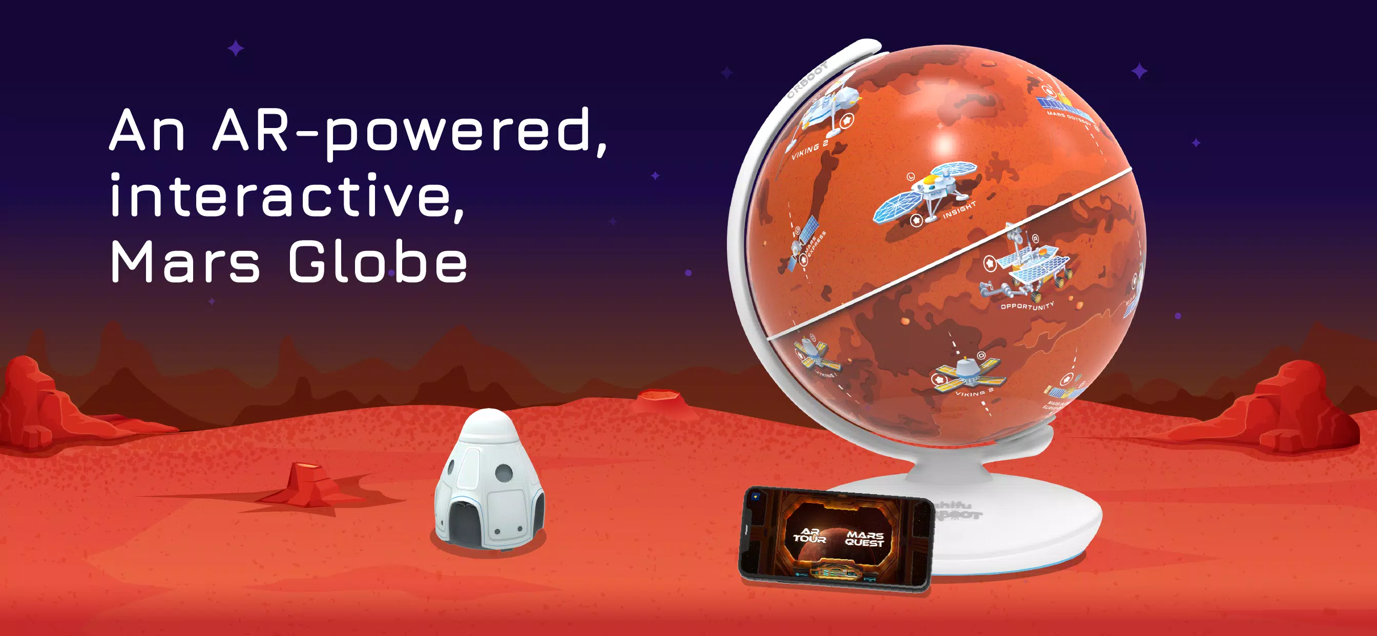 Orboot Mars AR by PlayShifu Screenshot 1
