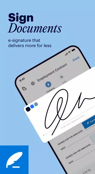 signNow: Sign & Fill PDF Docs 스크린샷 1