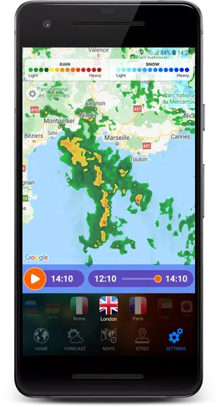 3D EARTH - weather forecast スクリーンショット 2