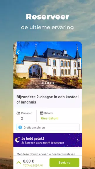 Bongo: Reserveer je cadeaubon Schermafbeelding 4