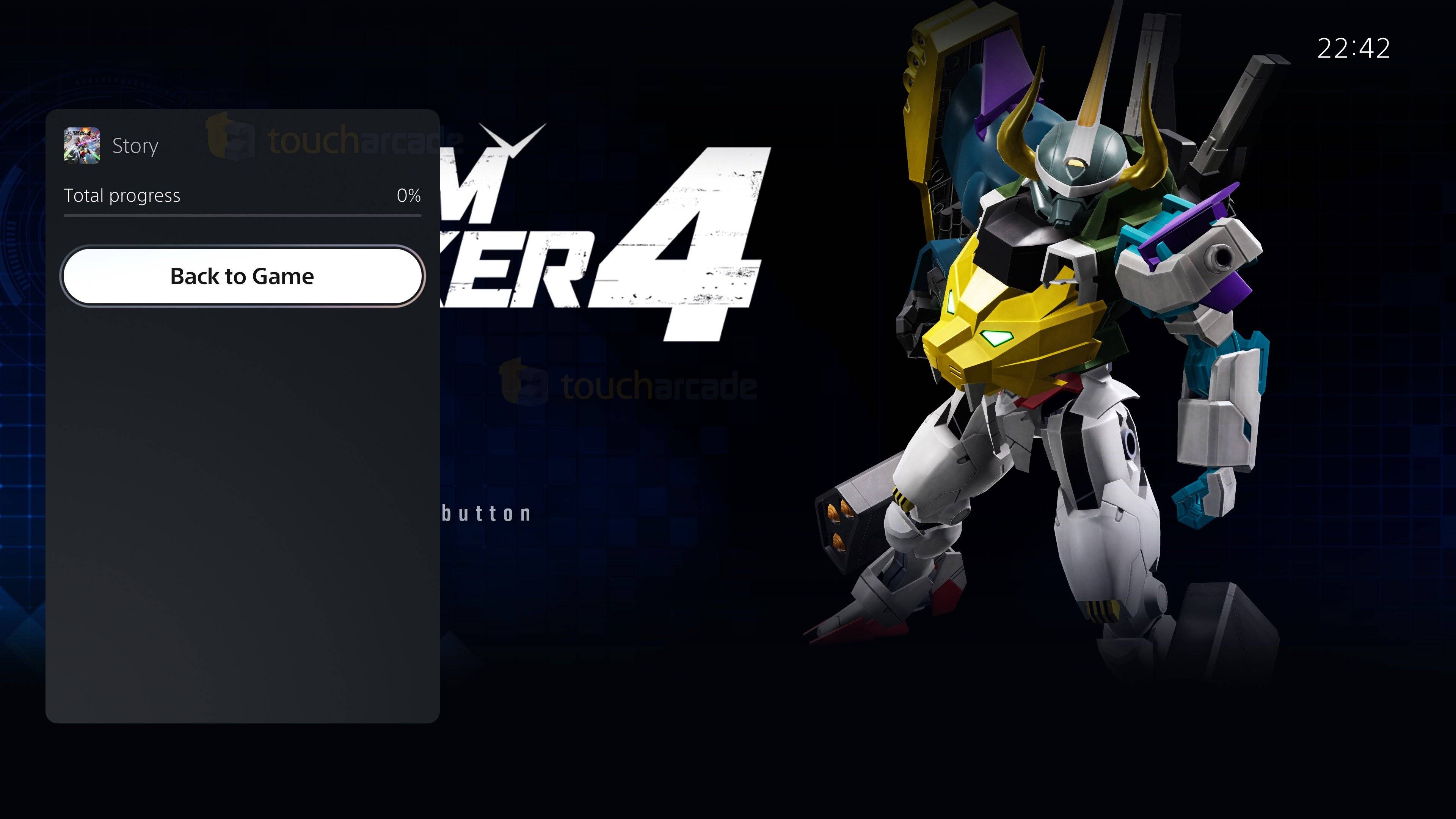 Gundam Breaker 4 PS5 Activity Card Screenshot