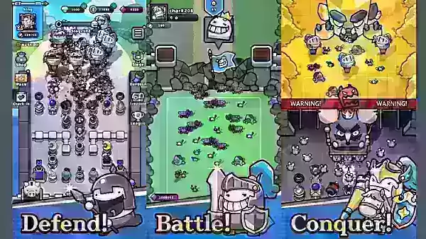 Crown Rush: Android မှာရှင်သန်ရပ်တည်ရေးမြေများ