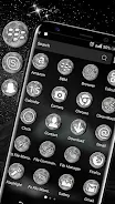 Moon Galaxy Theme Launcher 스크린샷 2