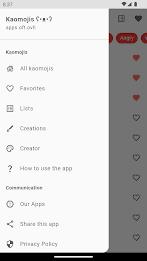 Kaomoji Japanese Emojis Smiley ဖန်သားပြင်ဓာတ်ပုံ 4