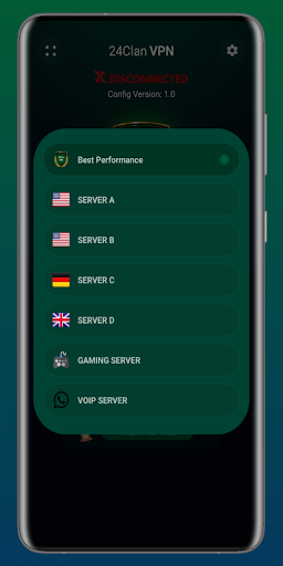 24clan VPN Lite SSH Gaming VPN Zrzut ekranu 3