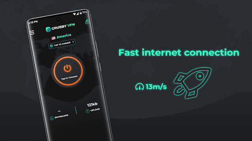 Grubby VPN - Secure&Fast Proxy スクリーンショット 1