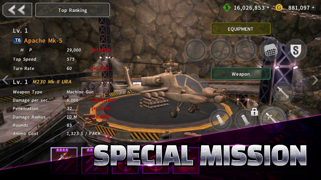 GUNSHIP BATTLE: Helicopter 3D Captura de pantalla 3