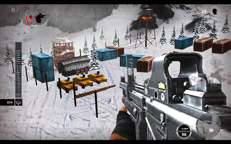 Mountain Sniper Shooting: FPS ဖန်သားပြင်ဓာတ်ပုံ 3