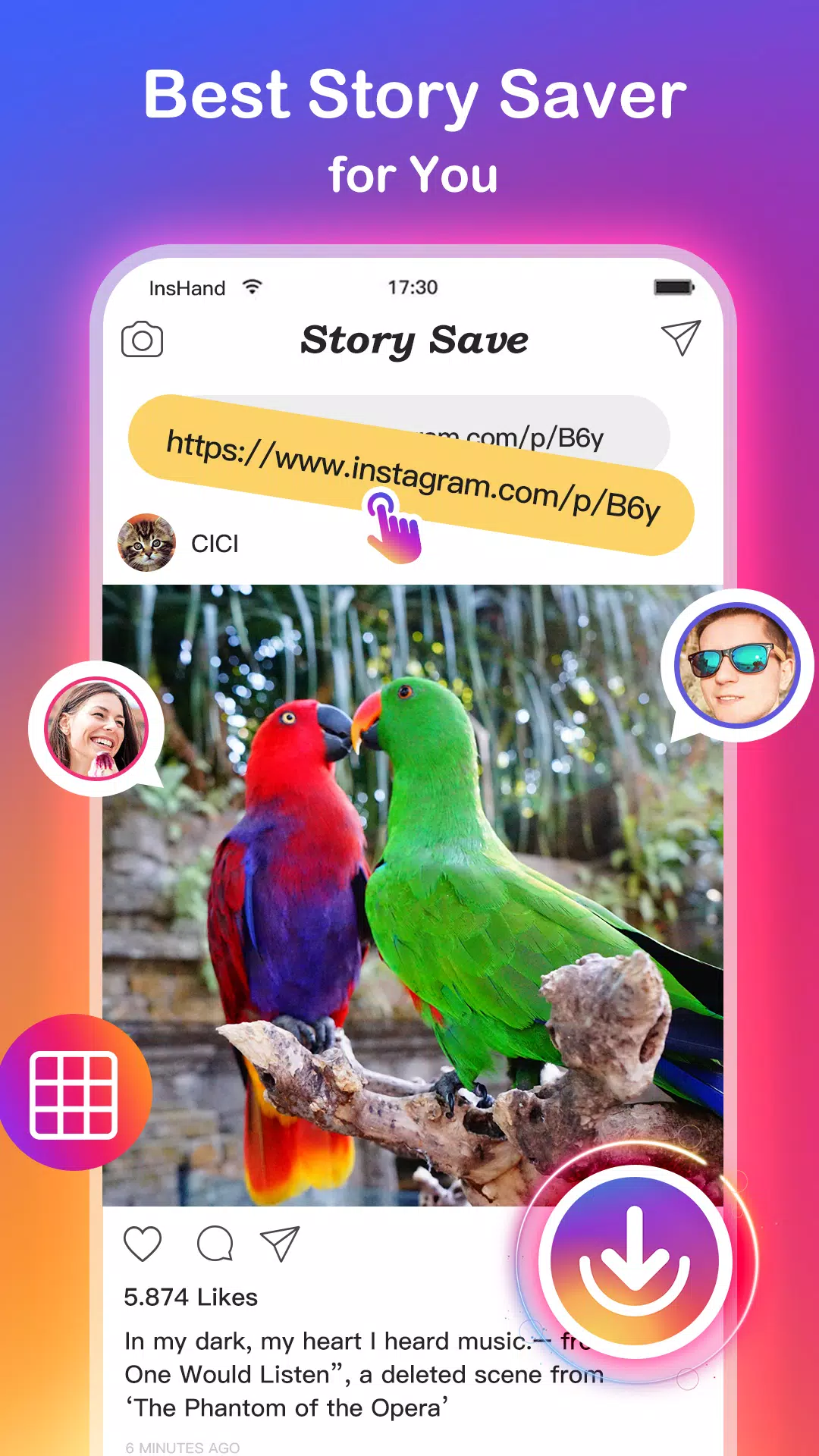 SaveIG for Instagram - Save videos reels photos應用截圖第1張