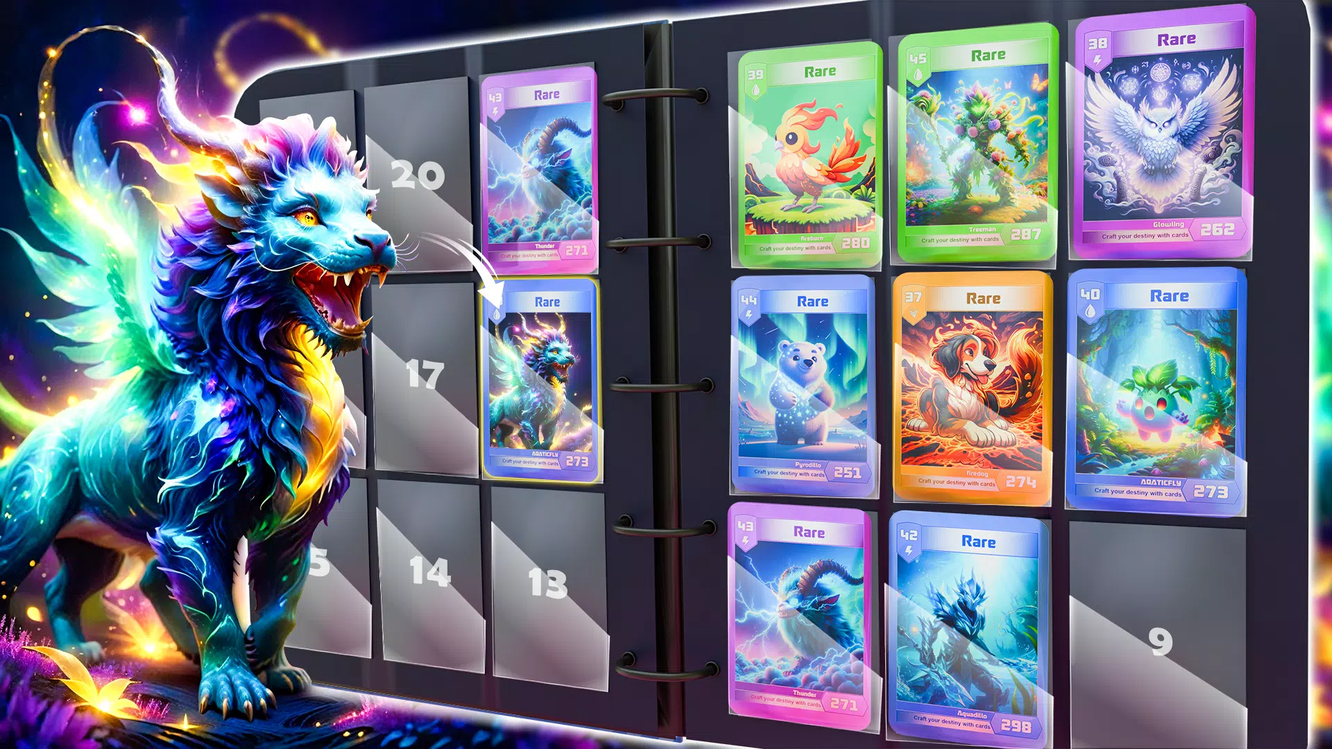 Schermata Monsters Card Collector Game 2