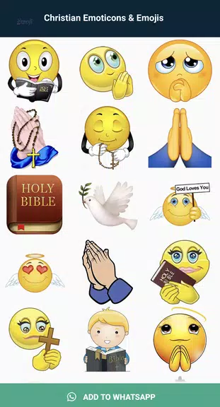 Christian Stickers Ảnh chụp màn hình 3