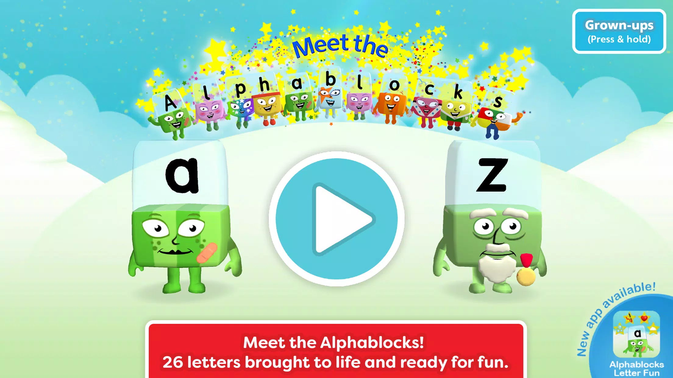 Schermata Meet the Alphablocks! 1
