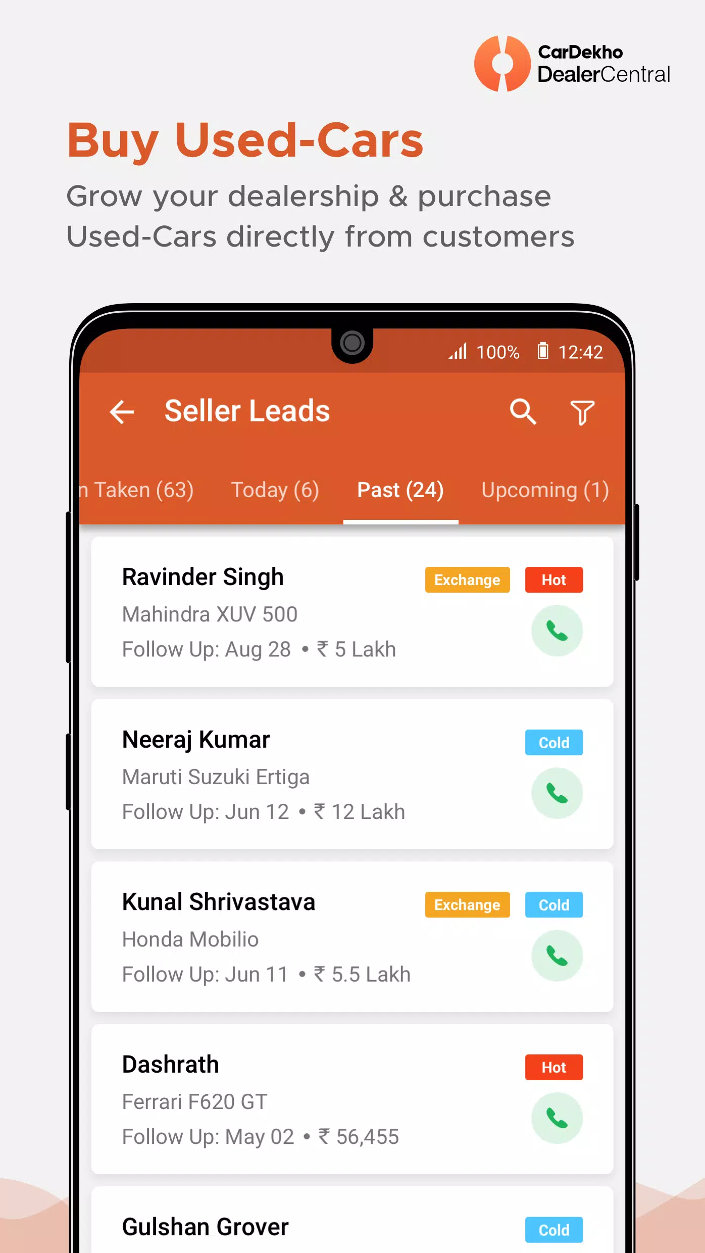 CarDekho DealerCentral應用截圖第3張