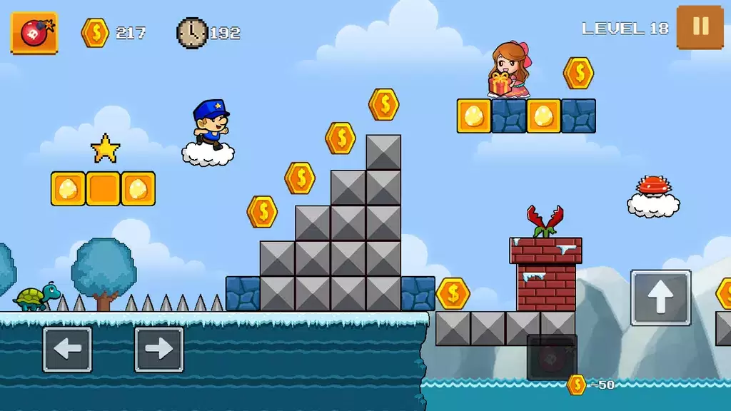 Super Dan’s World - Run Game Zrzut ekranu 3