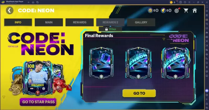 EA Sports FC Mobile: Neon Event - รางวัลและความท้าทาย