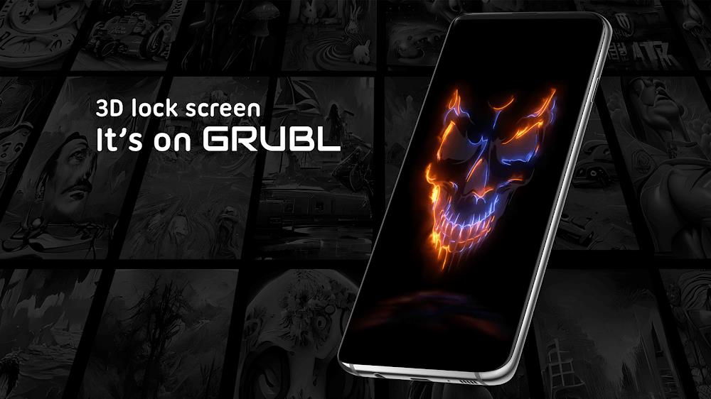 GRUBL™ 4D लाइव वॉलपेपर एआई स्क्रीनशॉट 4