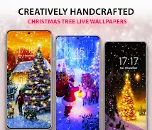 Christmas Tree Live Wallpaper Tangkapan skrin 2