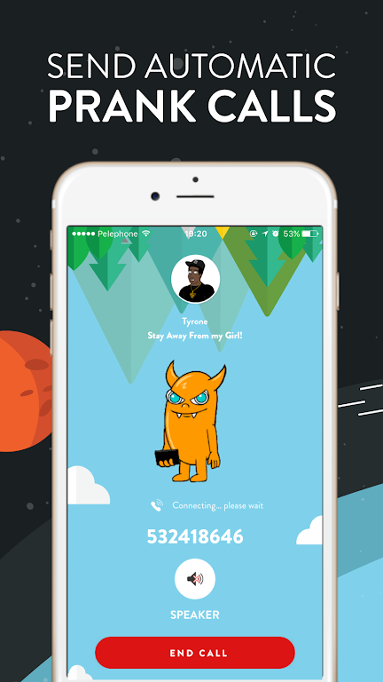 Prank Call Voice Changer App Screenshot 1