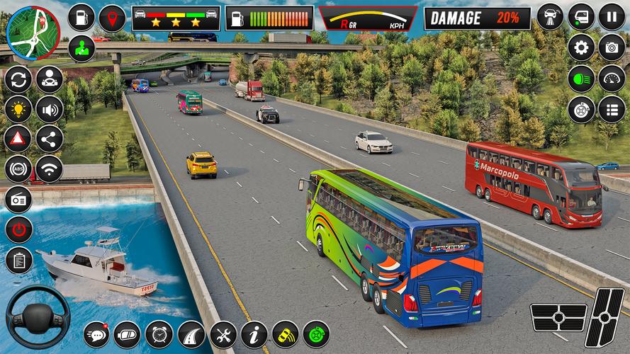 US Bus Simulator Driving Game Screenshot 1