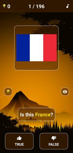 Geography Quiz - World Flags 1 Screenshot 3