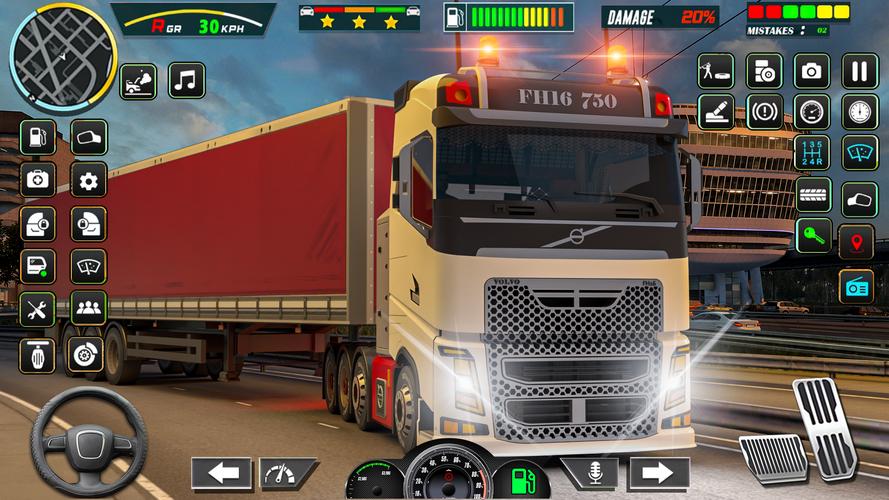Schermata City Cargo Truck Game 3D 2