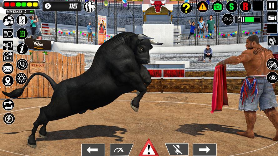 Wild Battle Craft: Bull Fight Screenshot 1