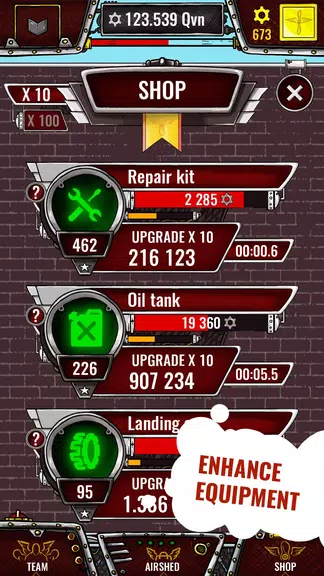 Aviator - idle clicker game Screenshot 3
